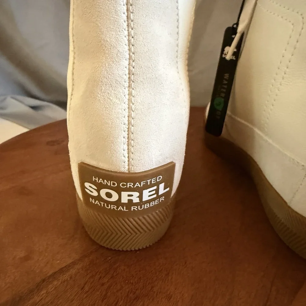 Sorel Women Out N‎ About Wedge Bootie Sea Salt/Gum NL4913-125 size 10 Waterproof